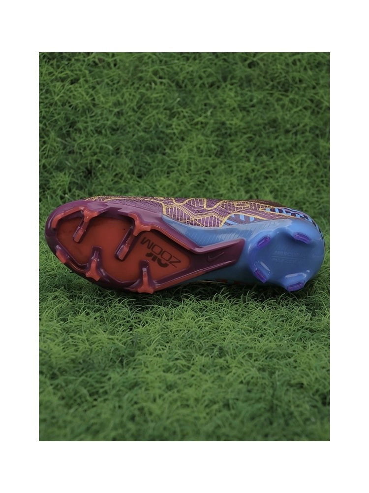 Nike Air Zoom Mercurial Vapor 15 Elite KM FG - Dark Beetroot/Mtlc Vivid Gold