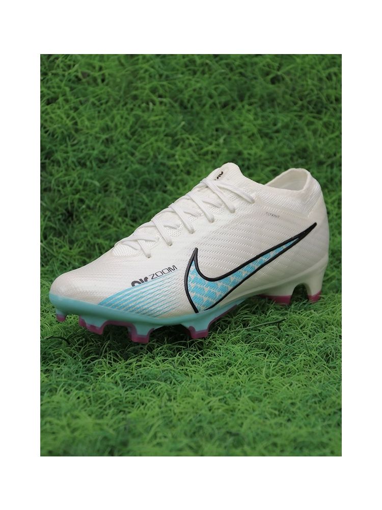 Nike Air Zoom Mercurial Vapor 15 Elite FG - White/Blue