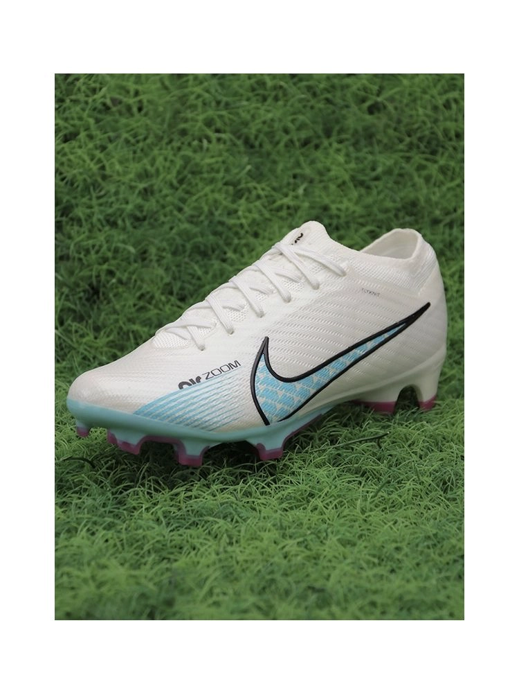 Nike Air Zoom Mercurial Vapor 15 Elite FG - White/Blue