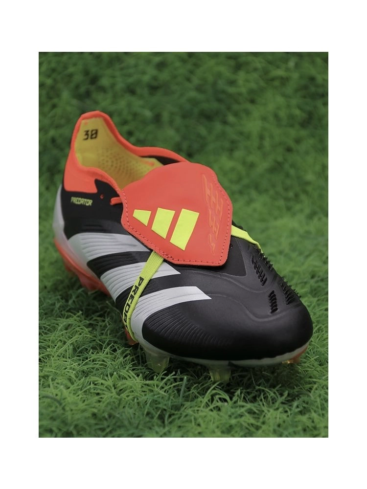 adidas Predator Elite Fold-over Tongue FG Solar Energy - Core Black/Cloud White/Solar Red