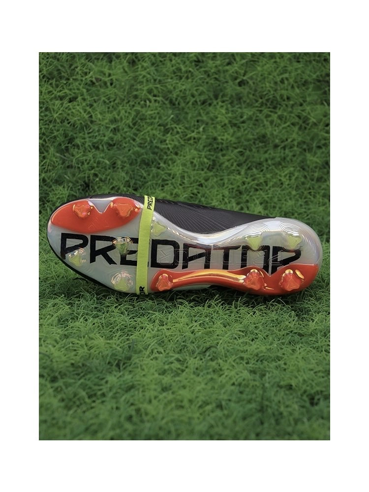 adidas Predator Elite Fold-over Tongue FG Solar Energy - Core Black/Cloud White/Solar Red