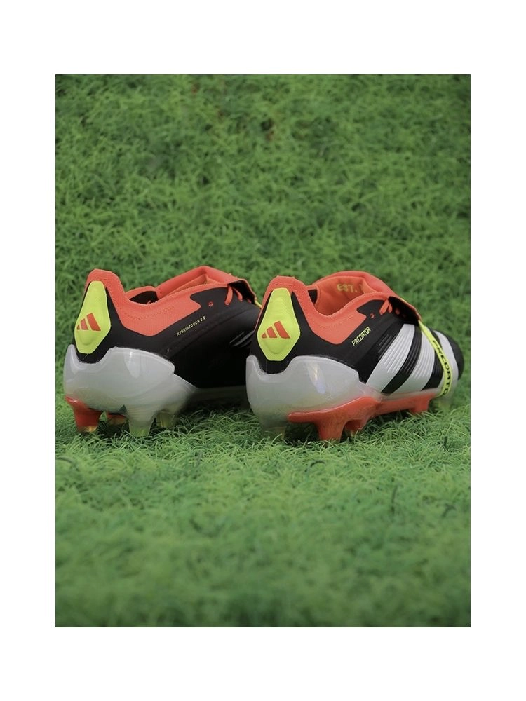 adidas Predator Elite Fold-over Tongue FG Solar Energy - Core Black/Cloud White/Solar Red