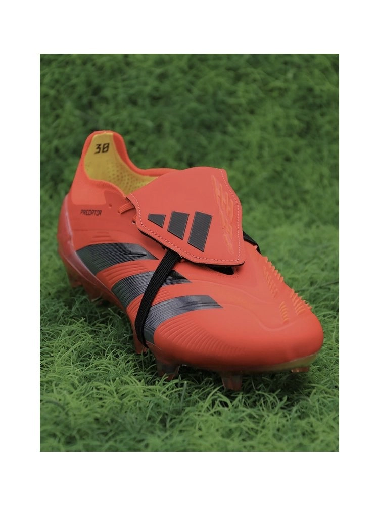 adidas Predator Elite Fold-over Tongue FG Predstrike - Solar Red/Core Black/Solar Yellow