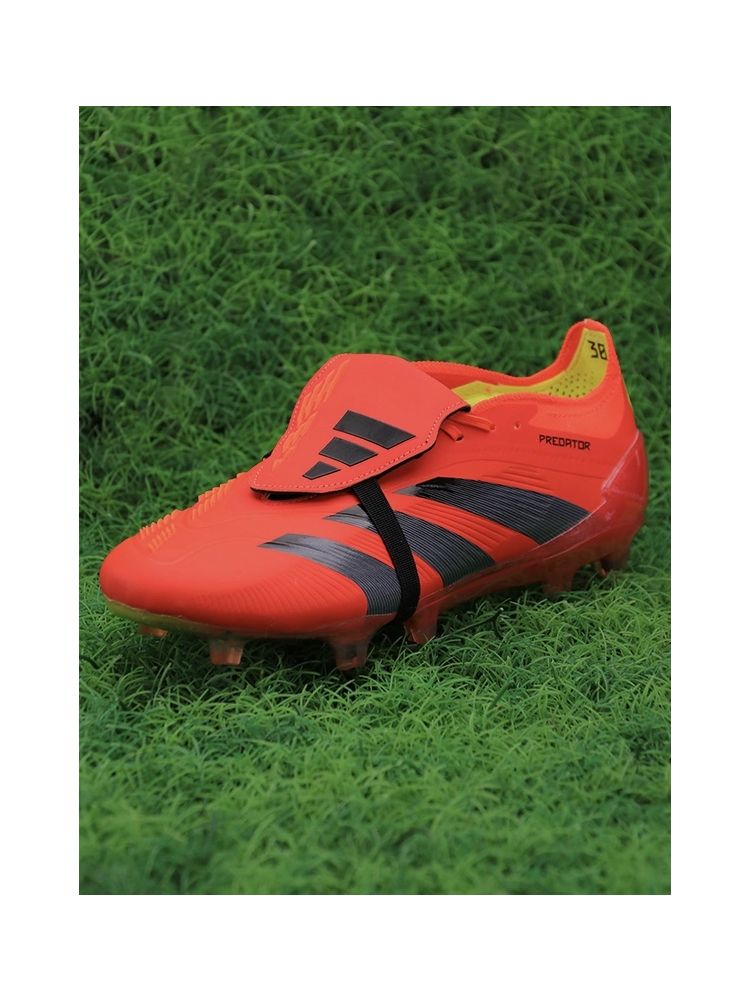 adidas Predator Elite Fold-over Tongue FG Predstrike - Solar Red/Core Black/Solar Yellow