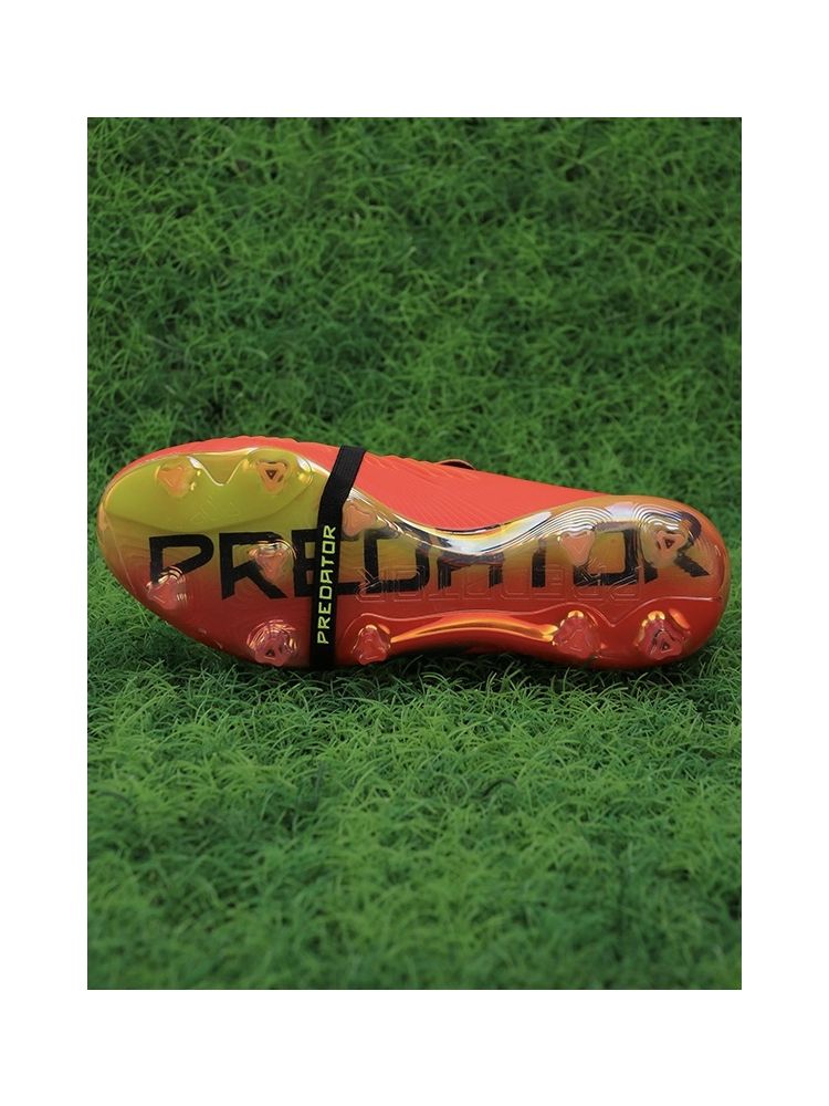 adidas Predator Elite Fold-over Tongue FG Predstrike - Solar Red/Core Black/Solar Yellow