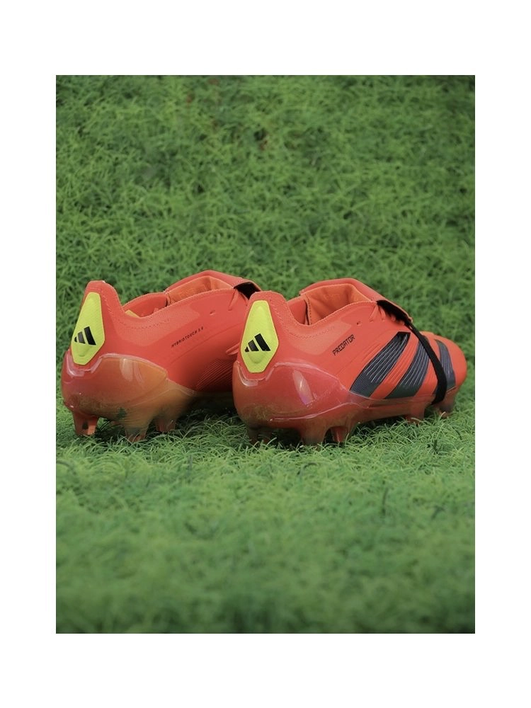 adidas Predator Elite Fold-over Tongue FG Predstrike - Solar Red/Core Black/Solar Yellow