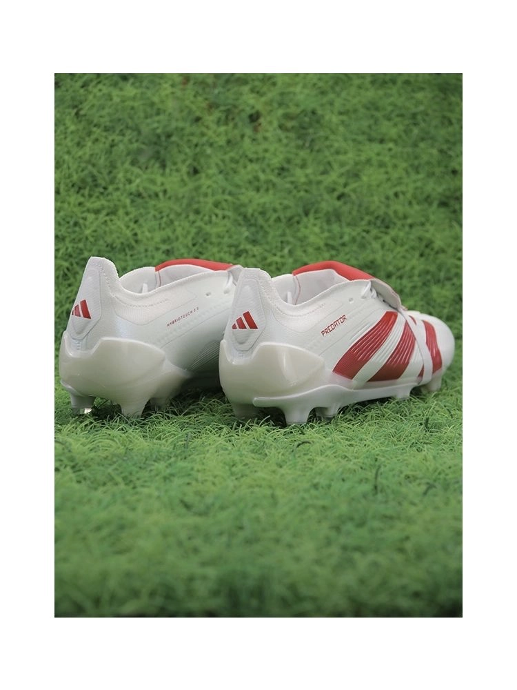 adidas Predator Elite Fold-over Tongue FG PureStrike SE - White/Bright Red