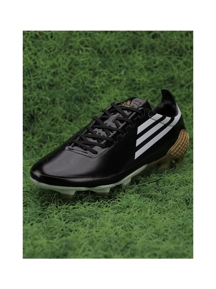 adidas F50 Ghosted adizero FG Legends - Core Black/White/Gold Metallic