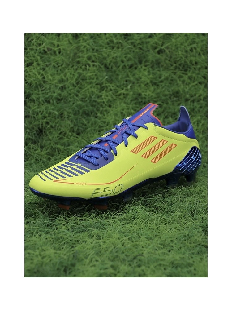 adidas F50 adizero IV Leather FG - Yellow/Purple/Orange