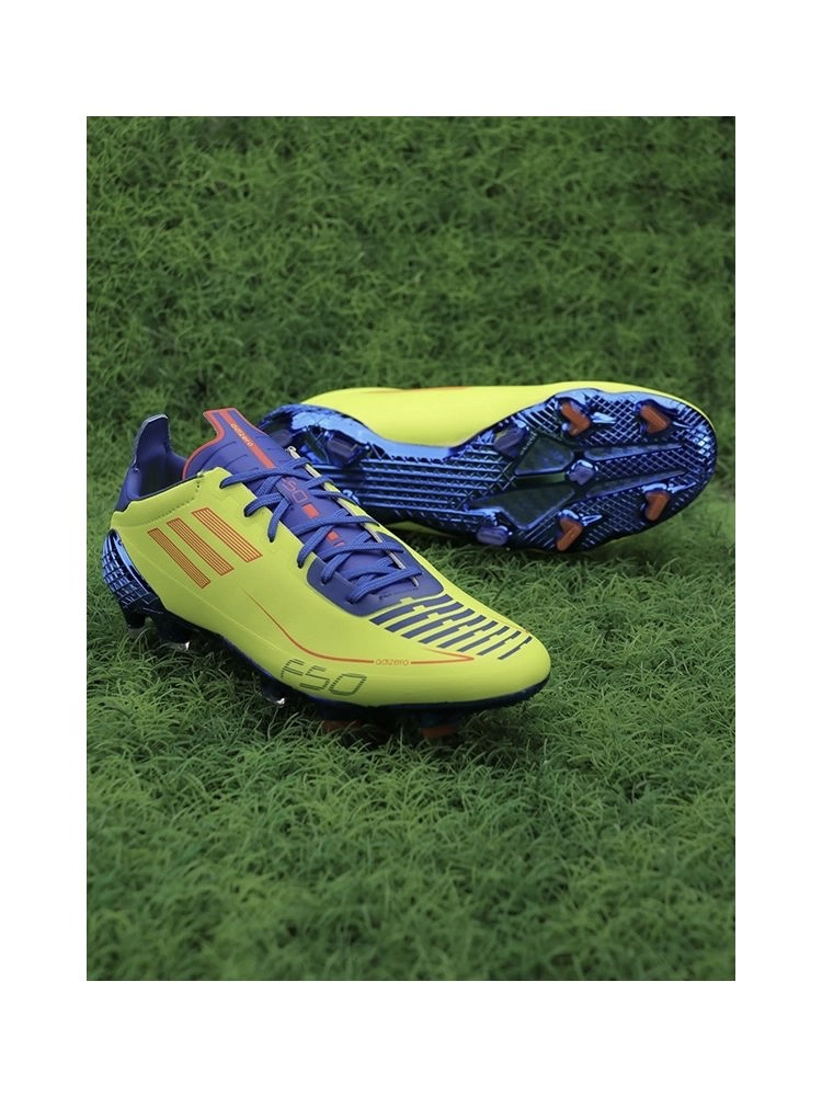 adidas F50 adizero IV Leather FG - Yellow/Purple/Orange
