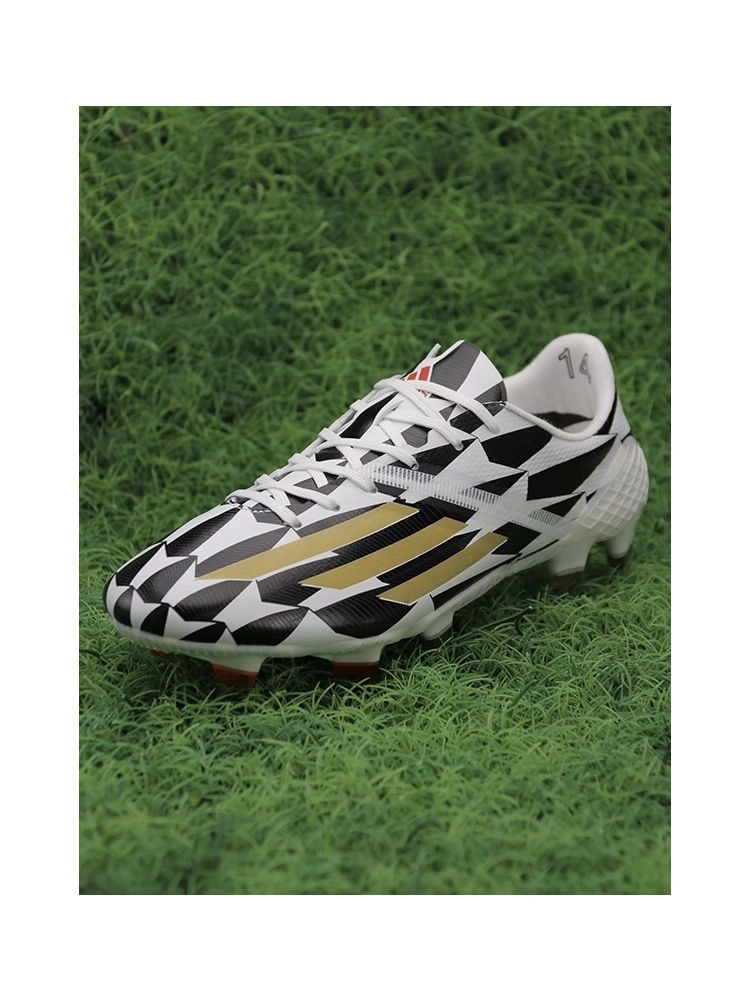 adidas Adizero F50 IV FG World Cup Battle Pack - White/Gold Metallic