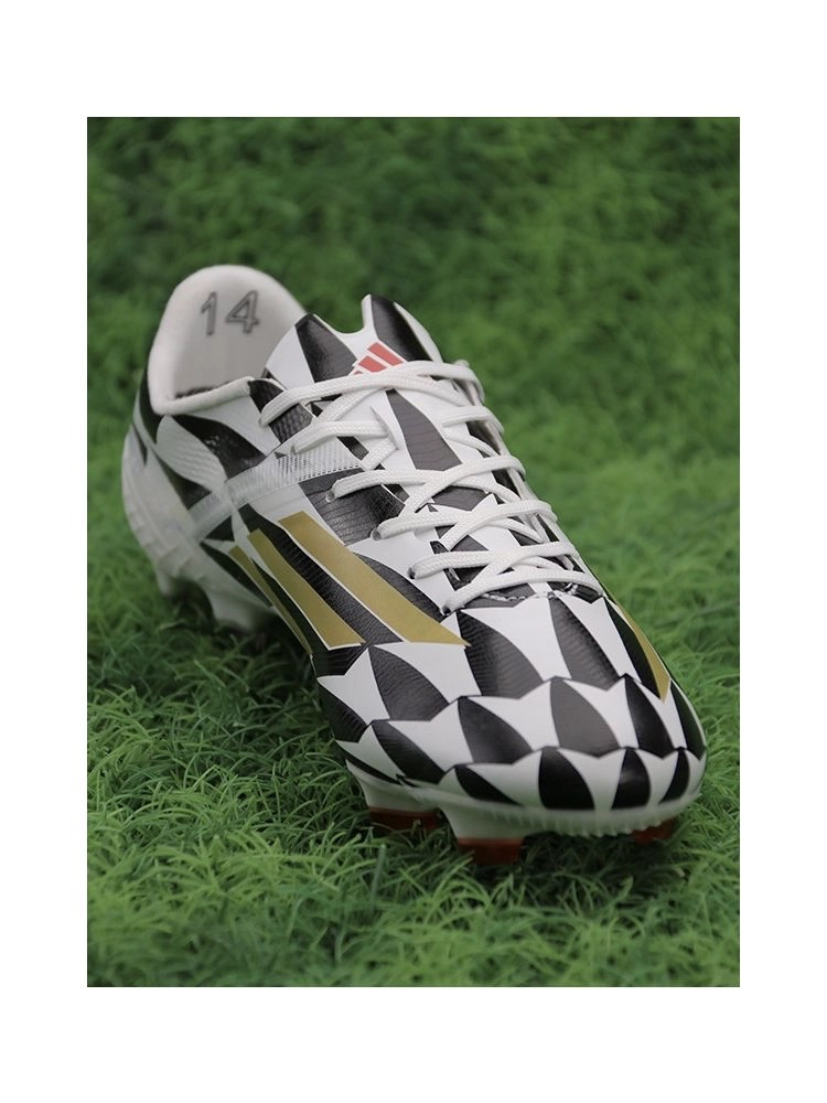 adidas Adizero F50 IV FG World Cup Battle Pack - White/Gold Metallic