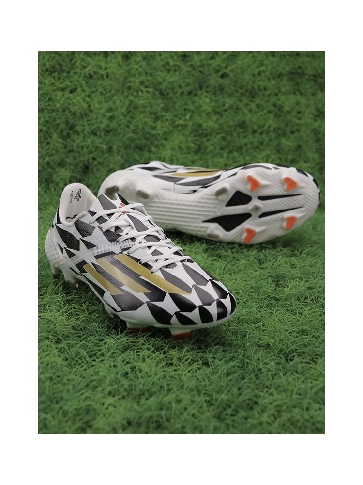 adidas Adizero F50 IV FG World Cup Battle Pack - White/Gold Metallic