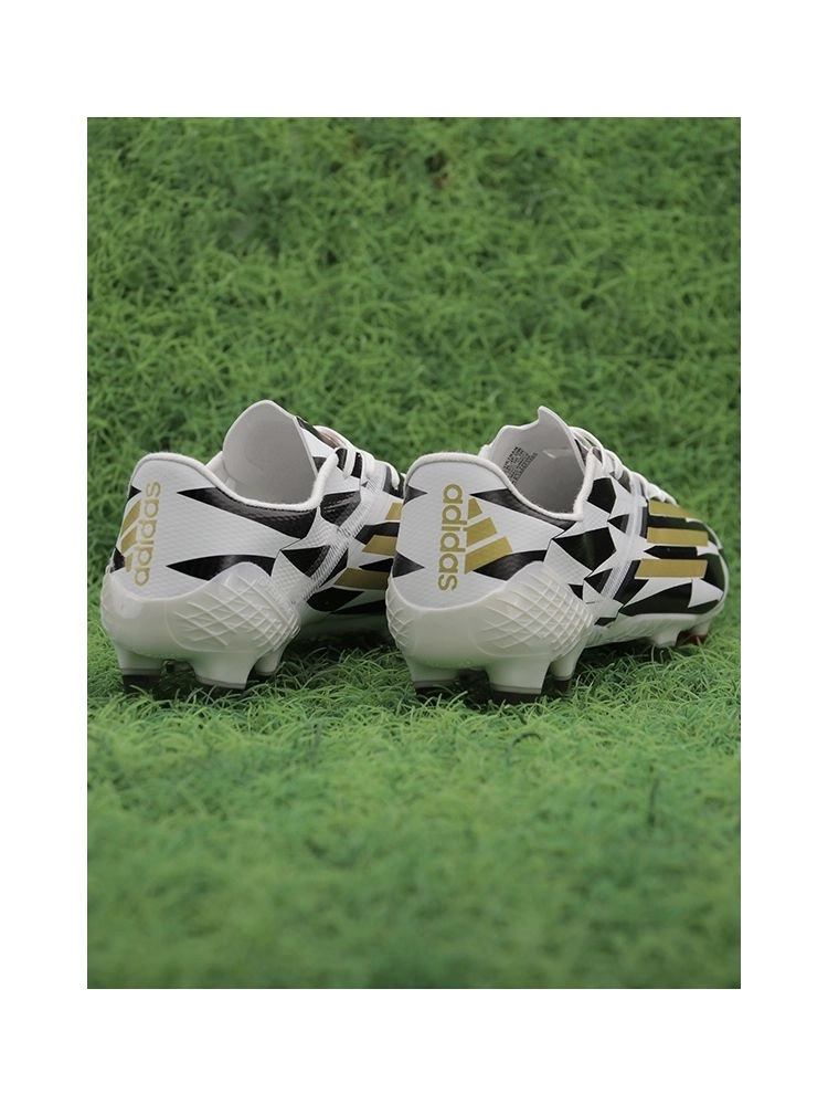 adidas Adizero F50 IV FG World Cup Battle Pack - White/Gold Metallic