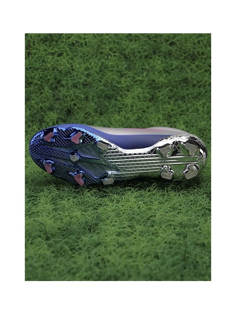 adidas F50 Ghosted FG UCL - Silver Metallic/Shock Pink/Collegiate Navy