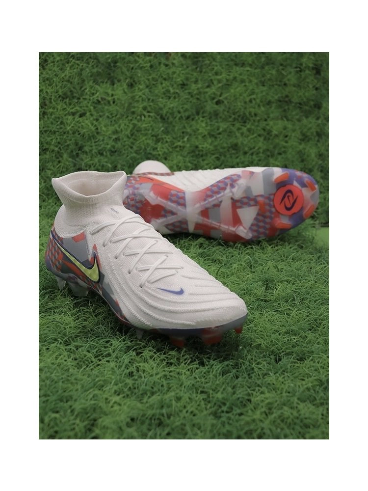Nike Phantom Luna II Elite FG Barna - White/Lite Zitron