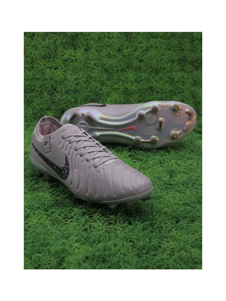 Nike Tiempo Legend 10 Elite FG Rising Gem - Atmosphere Grey/Black