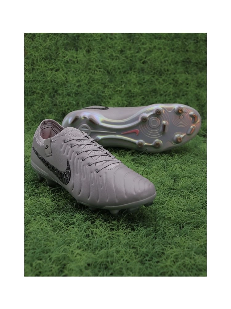 Nike Tiempo Legend 10 Elite FG Rising Gem - Atmosphere Grey/Black