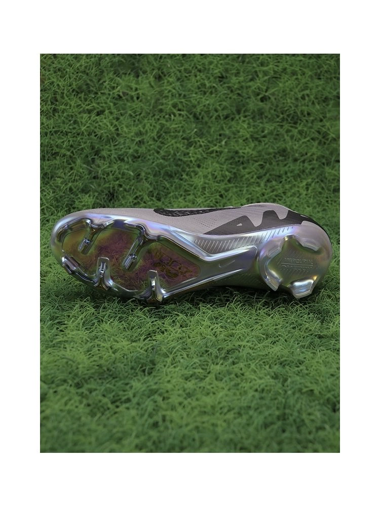 Nike Air Zoom Mercurial Vapor 15 Elite FG Rising Gem - Atmosphere Grey/Black