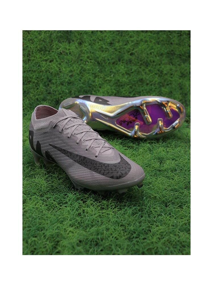 Nike Air Zoom Mercurial Vapor 15 Elite FG Rising Gem - Atmosphere Grey/Black