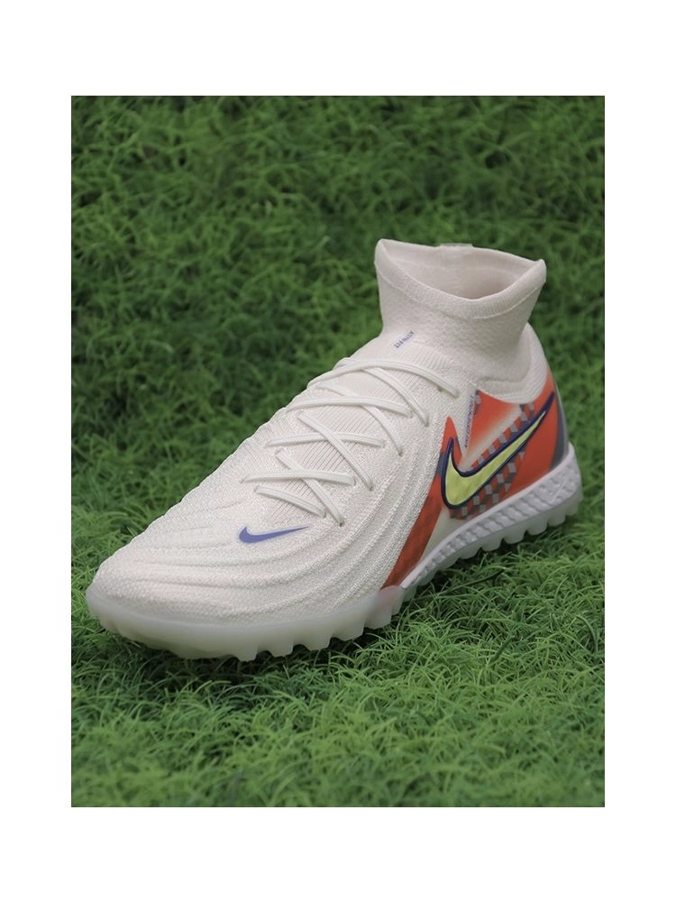 Nike Phantom Luna II Elite TF Barna - White/Lite Zitron