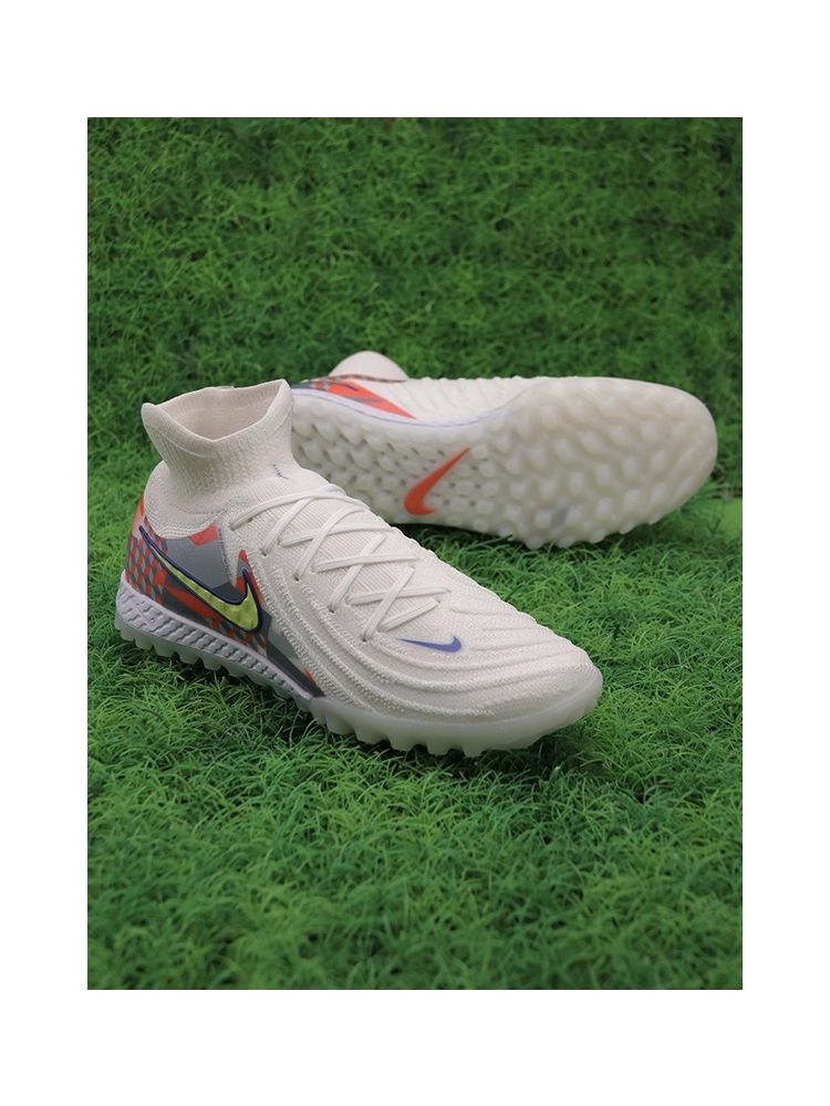 Nike Phantom Luna II Elite TF Barna - White/Lite Zitron