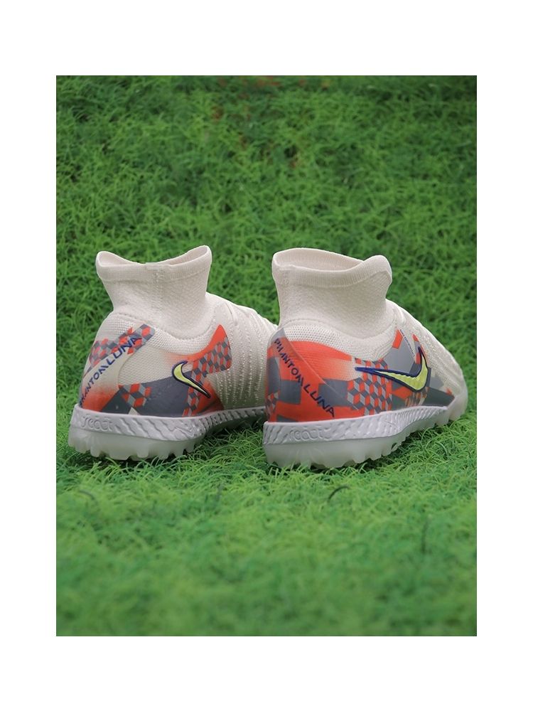 Nike Phantom Luna II Elite TF Barna - White/Lite Zitron