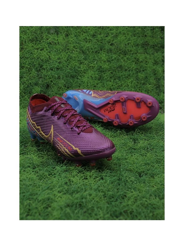 Nike Air Zoom Mercurial Vapor 15 Elite AG-Pro Mbappé - Dark Beetroot/Mtlc Vivid Gold