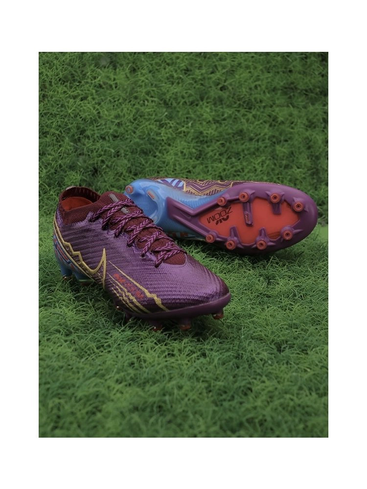 Nike Air Zoom Mercurial Vapor 15 Elite AG-Pro Mbappé - Dark Beetroot/Mtlc Vivid Gold