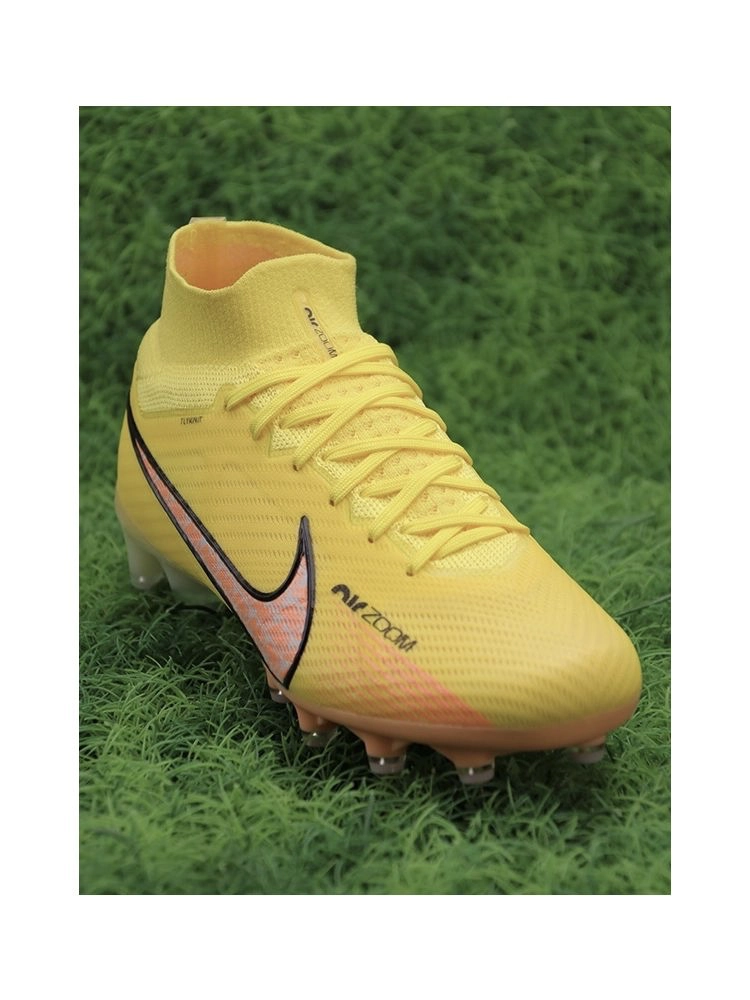 Nike Air Zoom Mercurial Superfly 9 Elite AG-Pro - Yellow Strike/Sunset Glow/Barely Grape