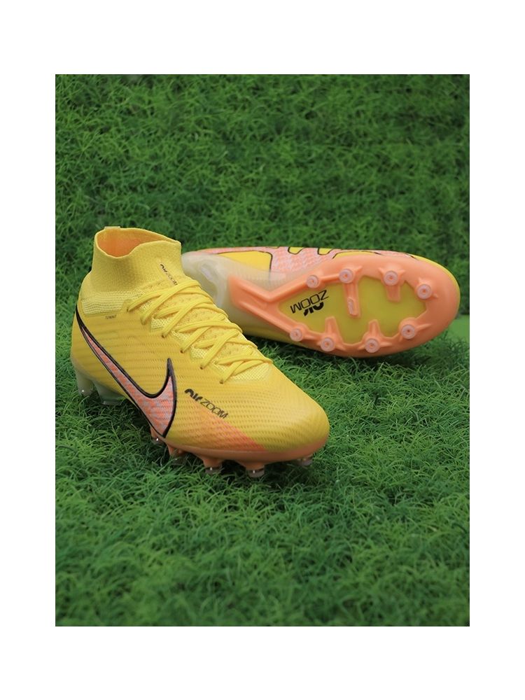 Nike Air Zoom Mercurial Superfly 9 Elite AG-Pro - Yellow Strike/Sunset Glow/Barely Grape