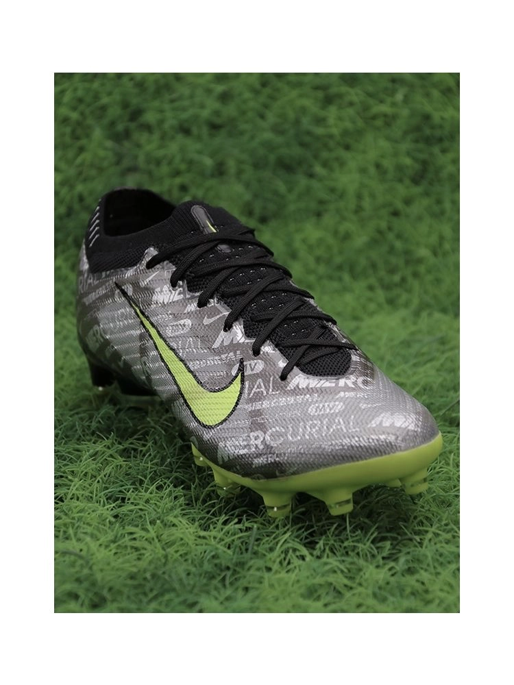 Nike Air Zoom Mercurial Vapor 15 Elite AG-Pro XXV - Metallic Silver/Volt/Black