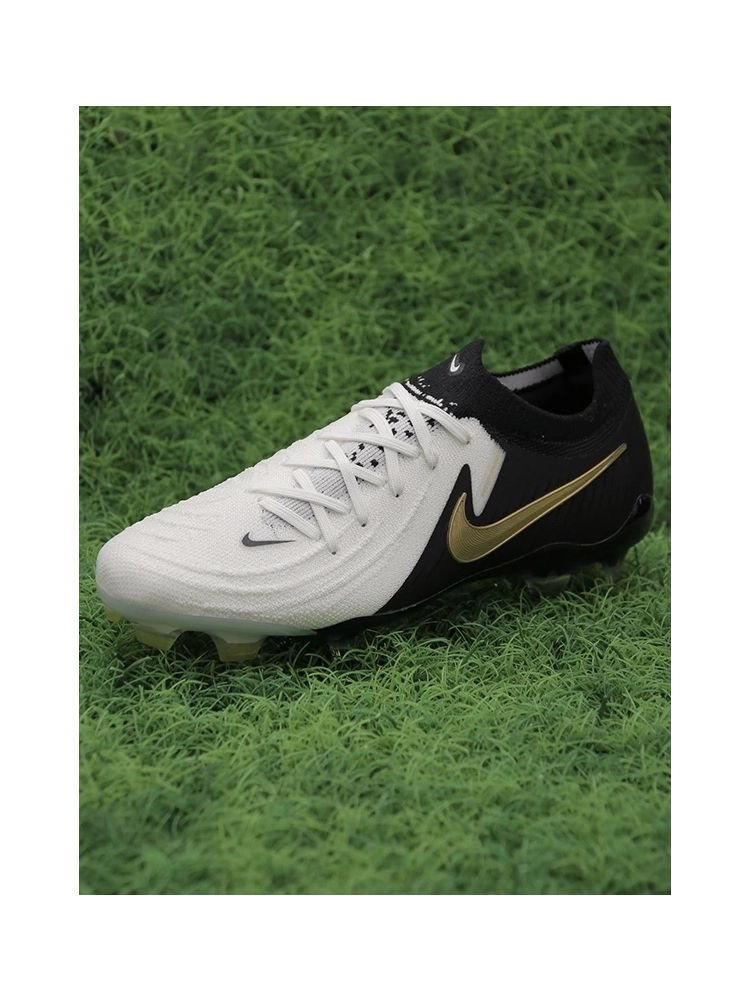 Nike Phantom GX II Elite FG - White/Black/Gold
