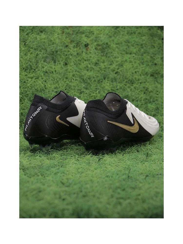 Nike Phantom GX II Elite FG - White/Black/Gold