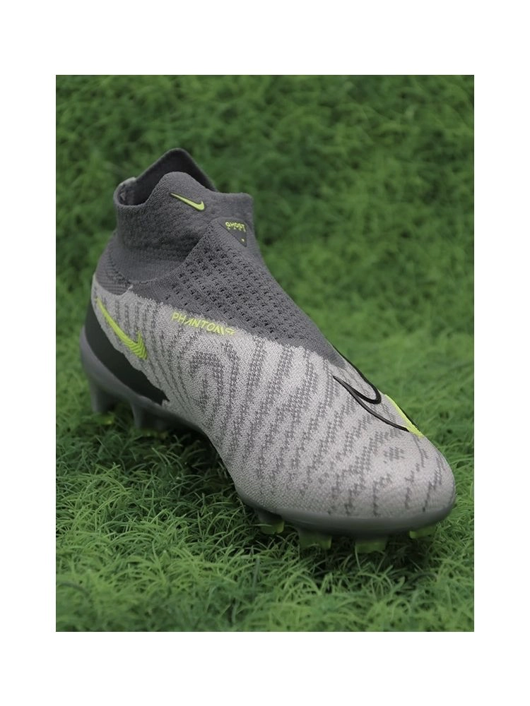 Nike Phantom GX Elite DF FG - Grey/Green