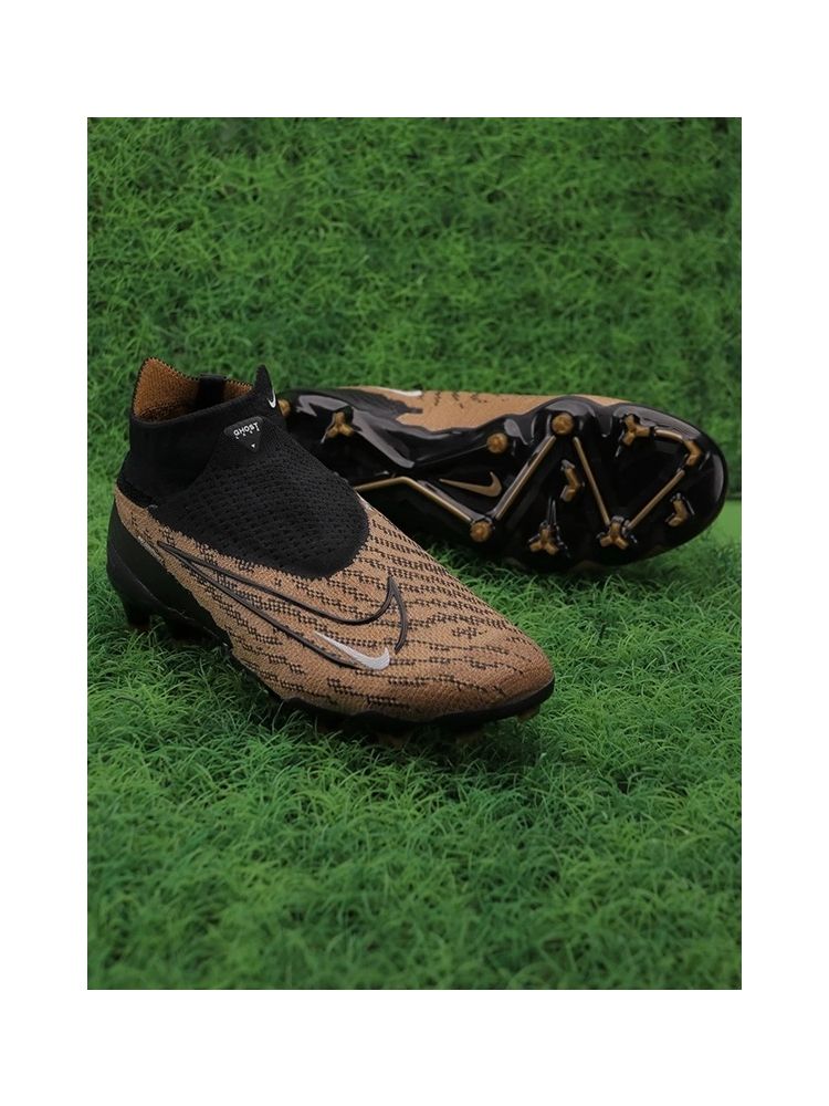 Nike Phantom GX Elite DF FG - Gold/Black/White