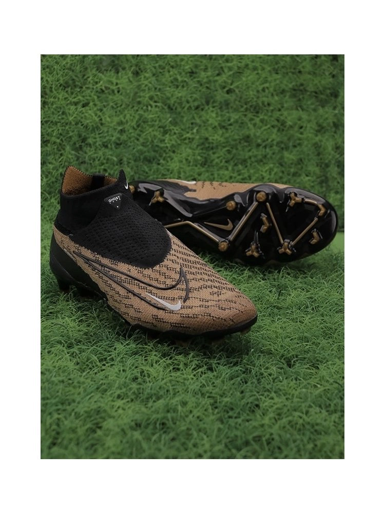 Nike Phantom GX Elite DF FG - Gold/Black/White