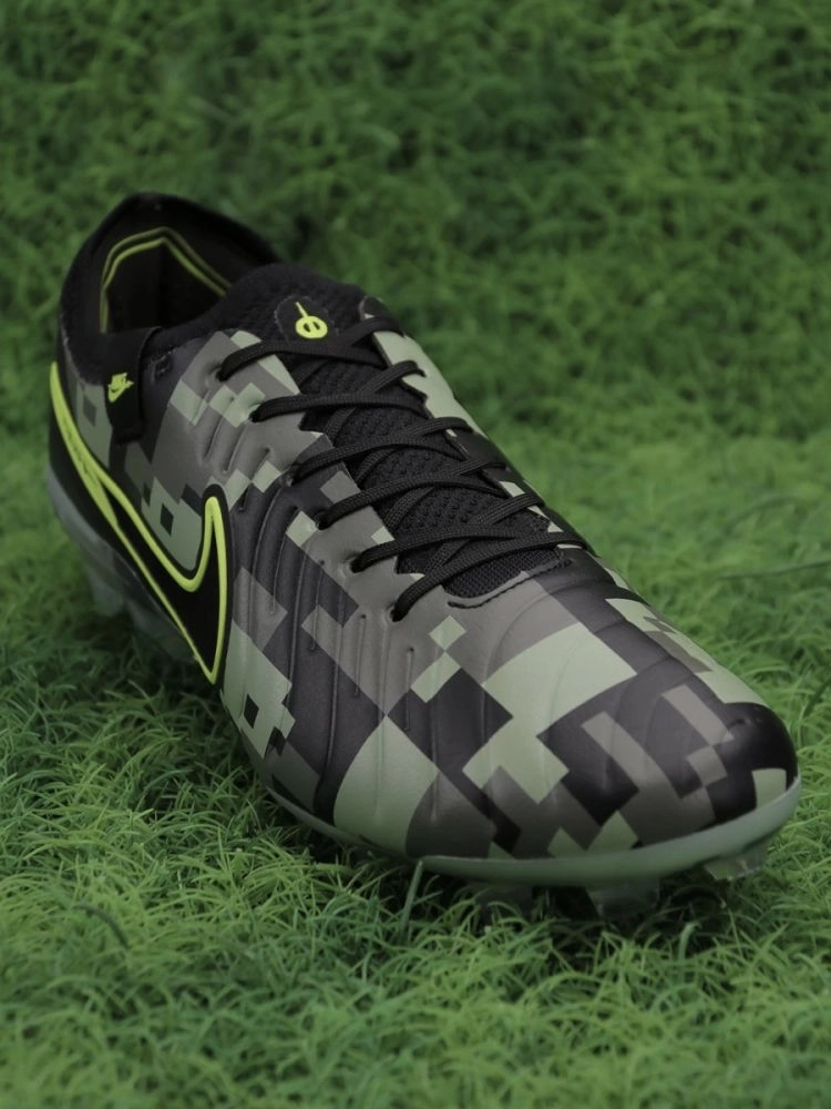 Nike Tiempo Legend 10 Elite FG Camo Pack - Green/Black/Volt
