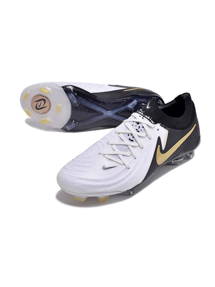 Nike Phantom GX II Elite FG - White/Black/Gold