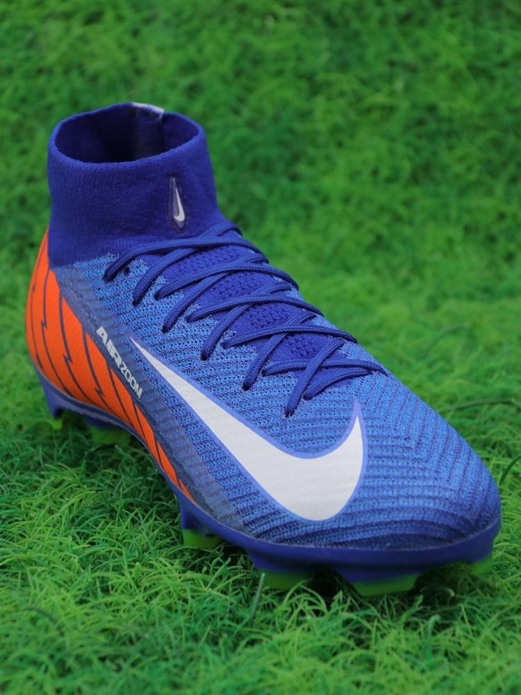 Nike Air Zoom Mercurial Superfly 10 Elite FG - Blue/White/Orange