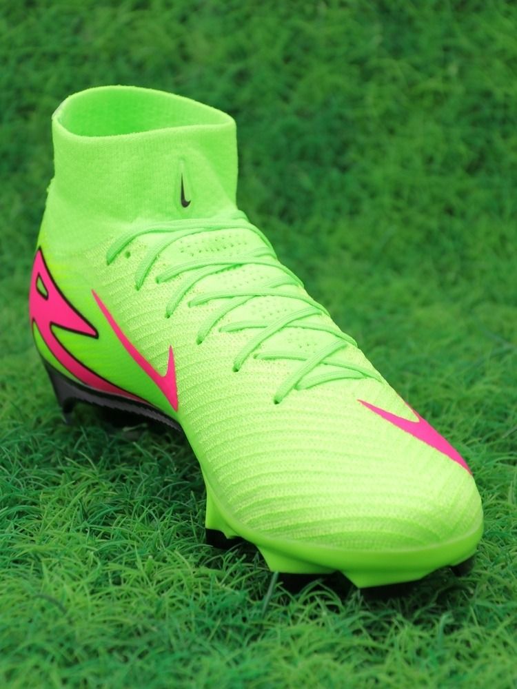 Nike Air Zoom Mercurial Superfly 10 Elite FG Green Pink