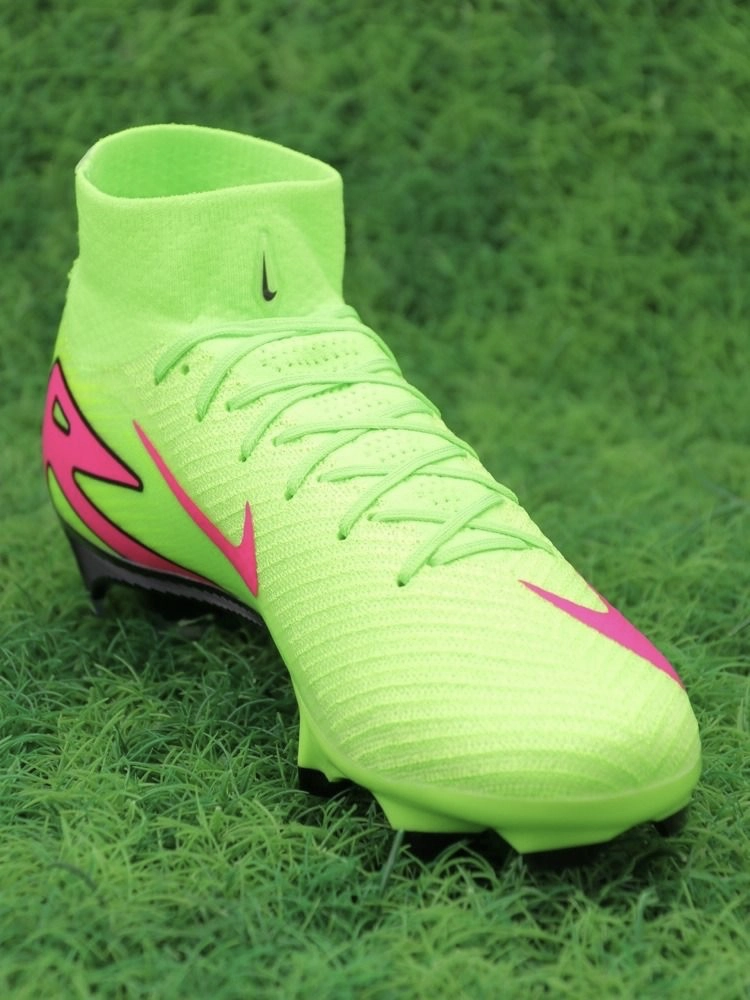 Nike Air Zoom Mercurial Superfly 10 Elite FG Green Pink