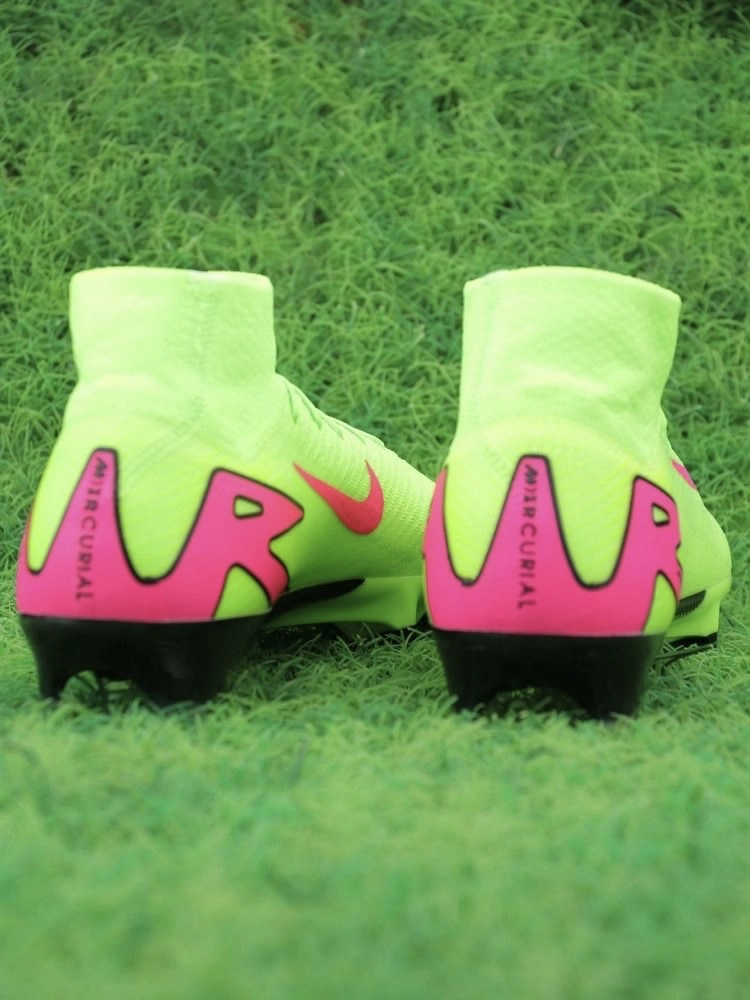 Nike Air Zoom Mercurial Superfly 10 Elite FG Green Pink