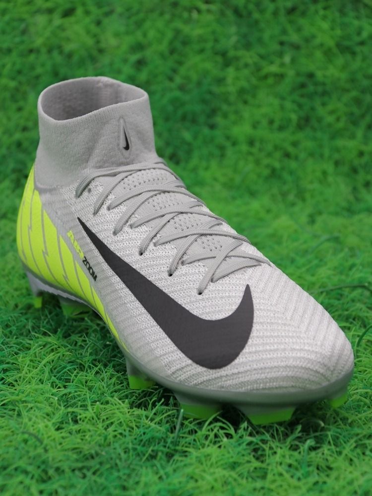 Nike Air Zoom Mercurial Superfly 10 Elite FG Silver Black Volt
