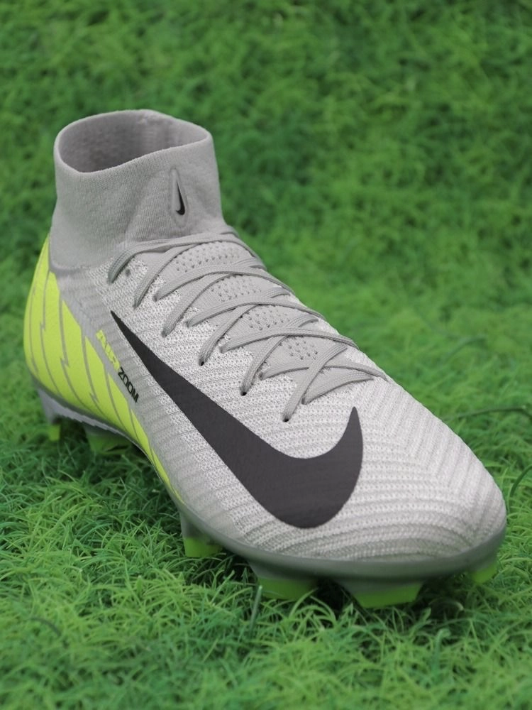 Nike Air Zoom Mercurial Superfly 10 Elite FG Silver Black Volt