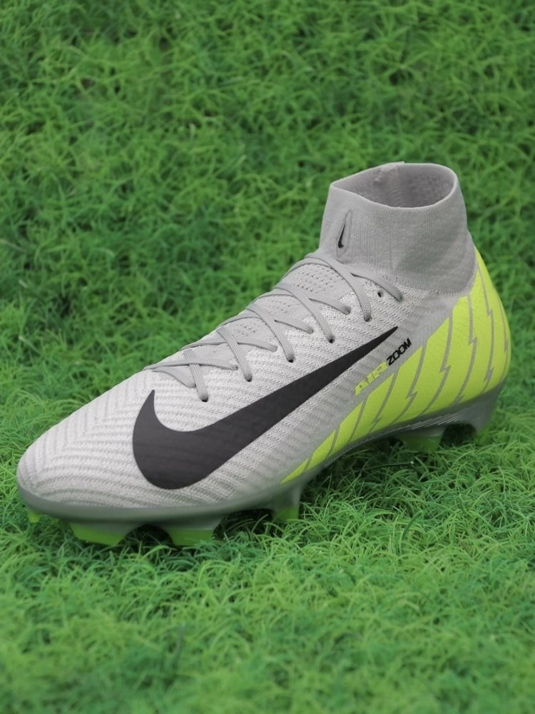 Nike Air Zoom Mercurial Superfly 10 Elite FG Silver Black Volt