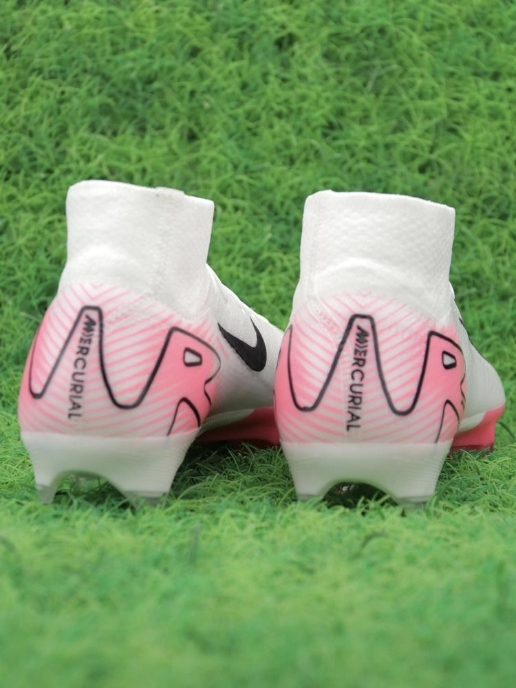 Nike Air Zoom Mercurial Superfly 10 Elite FG White Black Pink