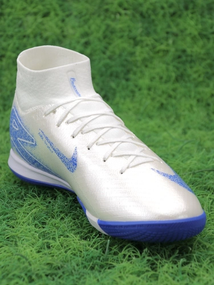 Nike Air Zoom Mercurial Superfly 10 Elite IC Blueprint - White/Racer Blue