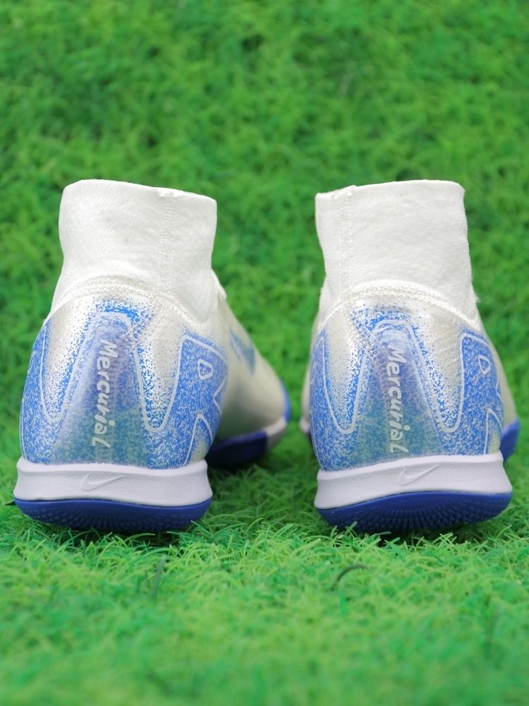 Nike Air Zoom Mercurial Superfly 10 Elite IC Blueprint - White/Racer Blue