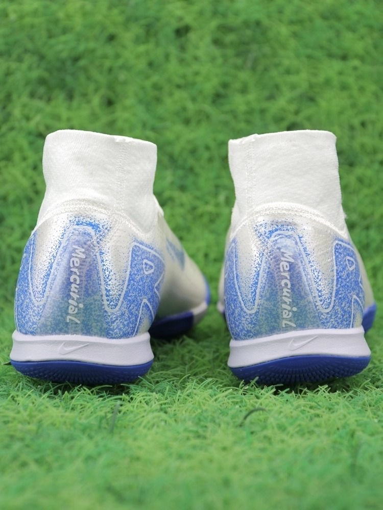 Nike Air Zoom Mercurial Superfly 10 Elite IC Blueprint - White/Racer Blue